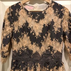 Nordstrom Vintage Style Lace Dress M, NWOT